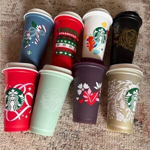 Starbucks Festive and Floral Reusable Cup Collection